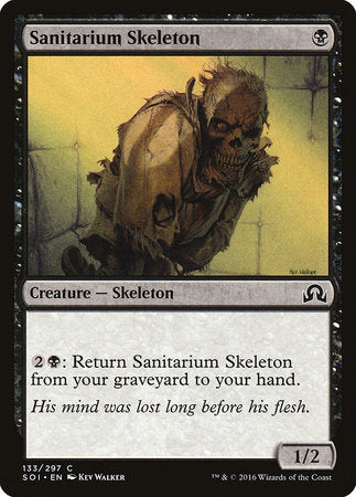 Sanitarium Skeleton [Shadows over Innistrad] | Exor Games Truro