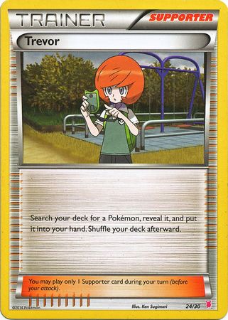 Trevor (24/30) [XY: Trainer Kit 1 - Wigglytuff] | Exor Games Truro