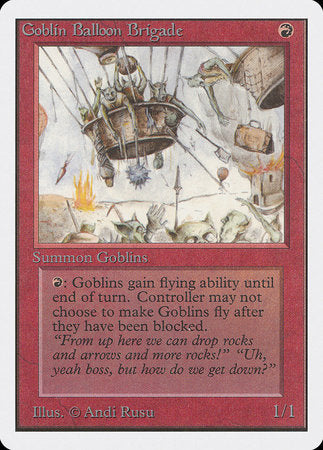 Goblin Balloon Brigade [Unlimited Edition] | Exor Games Truro