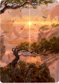 Windswept Heath Art Card [Zendikar Rising Art Series] | Exor Games Truro