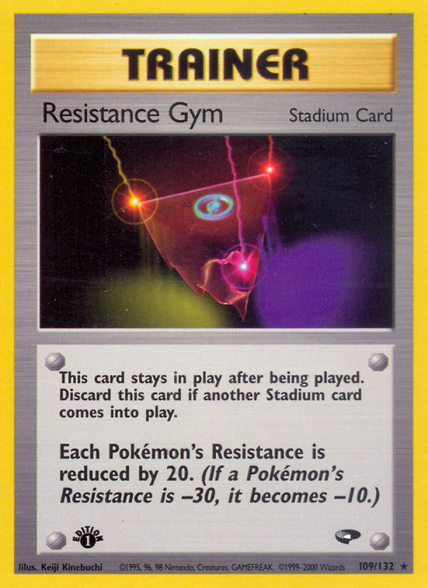 Resistance Gym (109/132) [Gym Challenge 1st Edition] | Exor Games Truro