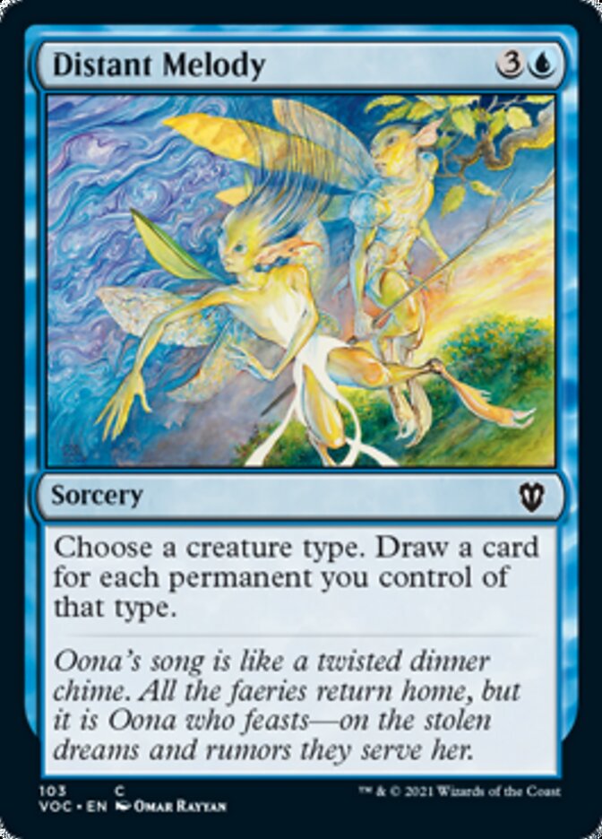 Distant Melody [Innistrad: Crimson Vow Commander] | Exor Games Truro