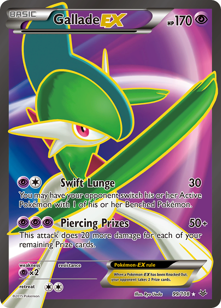 Gallade EX (99/108) [XY: Roaring Skies] | Exor Games Truro