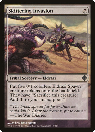 Skittering Invasion [Rise of the Eldrazi] | Exor Games Truro