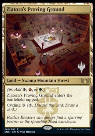 Ziatora's Proving Ground (Promo Pack) [Streets of New Capenna Promos] | Exor Games Truro