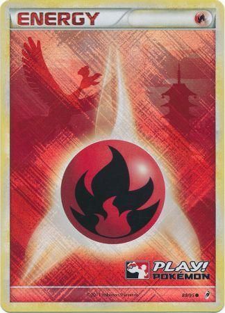 Fire Energy (89/95) (Play Pokemon Promo) [HeartGold & SoulSilver: Call of Legends] | Exor Games Truro