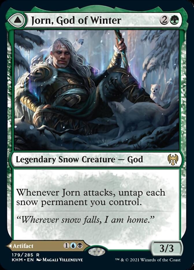 Jorn, God of Winter // Kaldring, the Rimestaff [Kaldheim] | Exor Games Truro