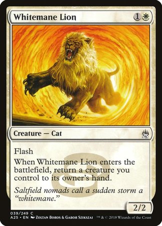 Whitemane Lion [Masters 25] | Exor Games Truro