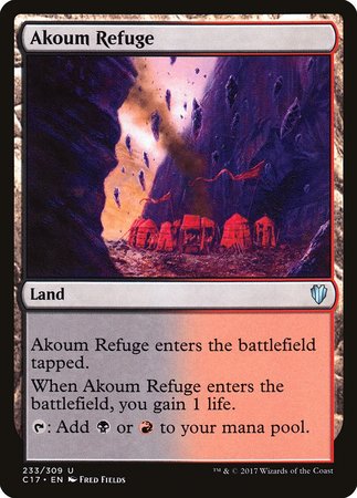 Akoum Refuge [Commander 2017] | Exor Games Truro