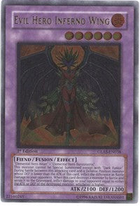 Evil Hero Inferno Wing (UTR) [GLAS-EN038] Ultimate Rare | Exor Games Truro