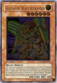 Gladiator Beast Alexander (UTR) [GLAS-EN017] Ultimate Rare | Exor Games Truro