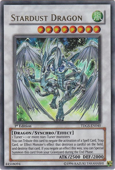 Stardust Dragon [TDGS-EN040] Ultra Rare | Exor Games Truro