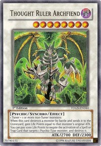 Thought Ruler Archfiend [TDGS-EN044] Ultra Rare | Exor Games Truro