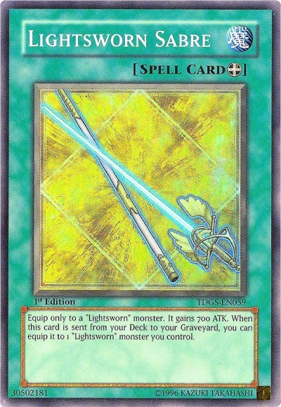 Lightsworn Sabre [TDGS-EN059] Super Rare | Exor Games Truro