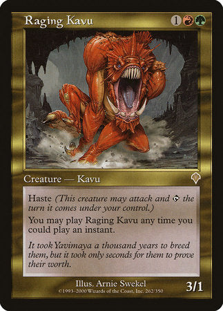 Raging Kavu [Invasion] | Exor Games Truro