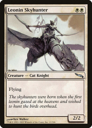 Leonin Skyhunter [Mirrodin] | Exor Games Truro