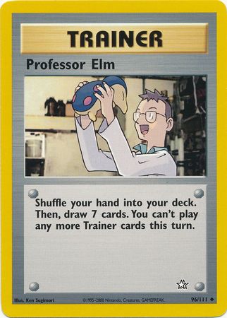 Professor Elm (96/111) [Neo Genesis Unlimited] | Exor Games Truro