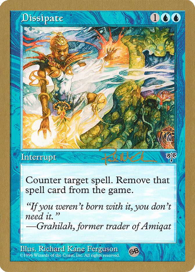 Dissipate (Paul McCabe) [World Championship Decks 1997] | Exor Games Truro