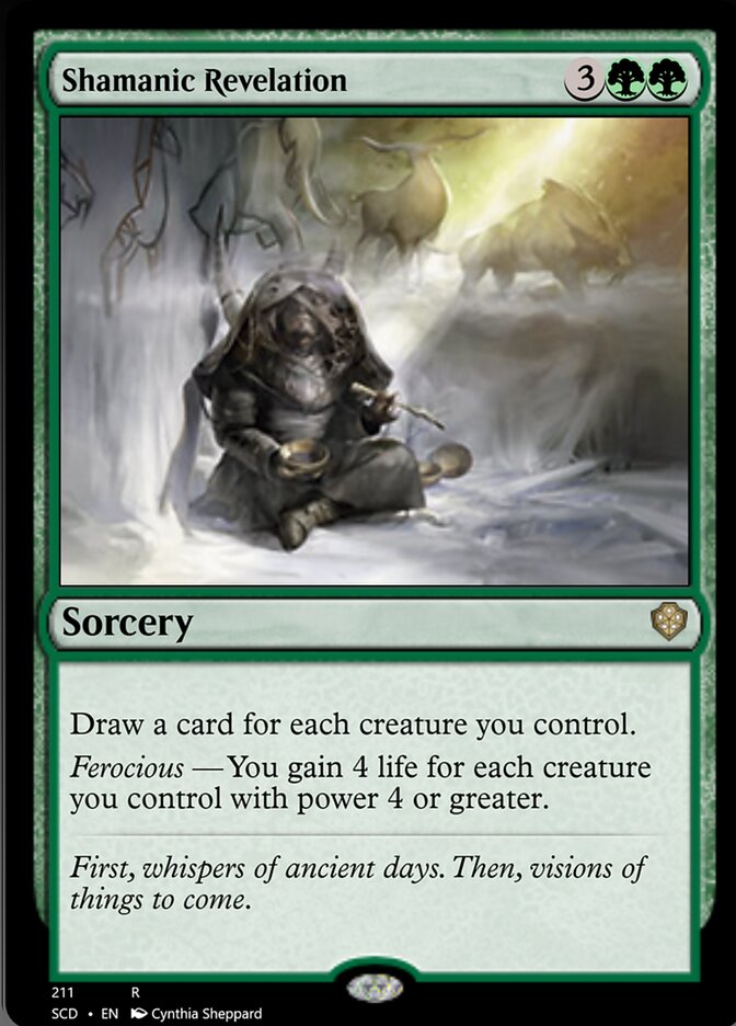 Shamanic Revelation [Starter Commander Decks] | Exor Games Truro