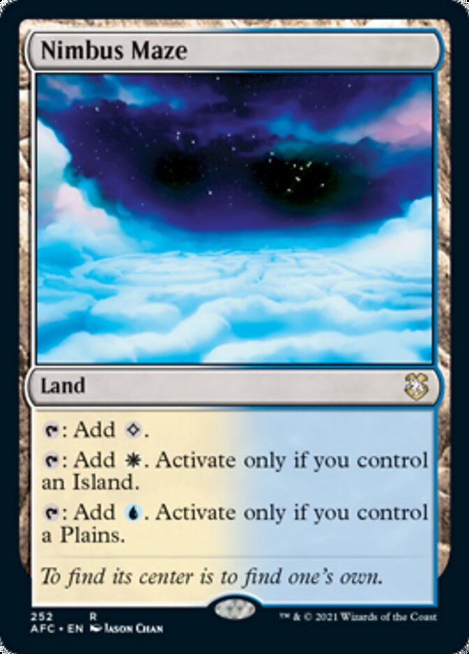 Nimbus Maze [Dungeons & Dragons: Adventures in the Forgotten Realms Commander] | Exor Games Truro