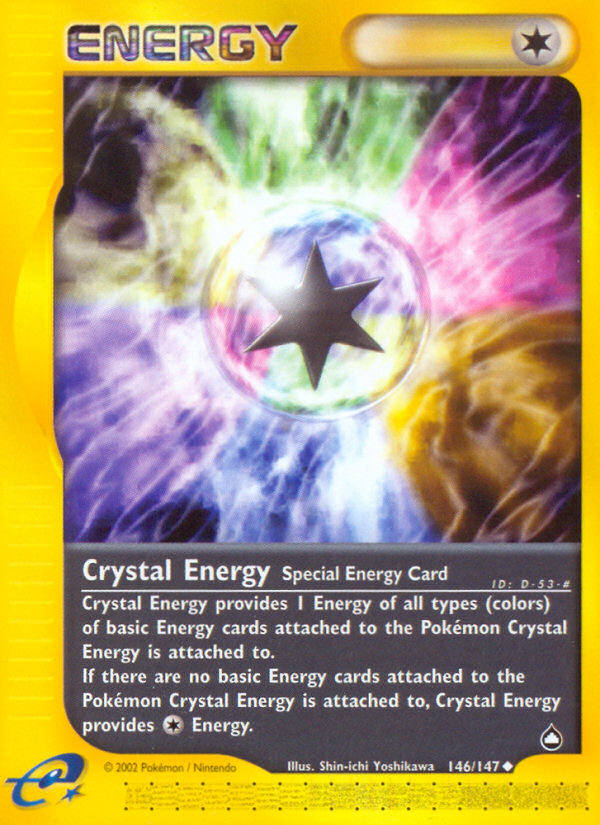 Crystal Energy (146/147) [Aquapolis] | Exor Games Truro