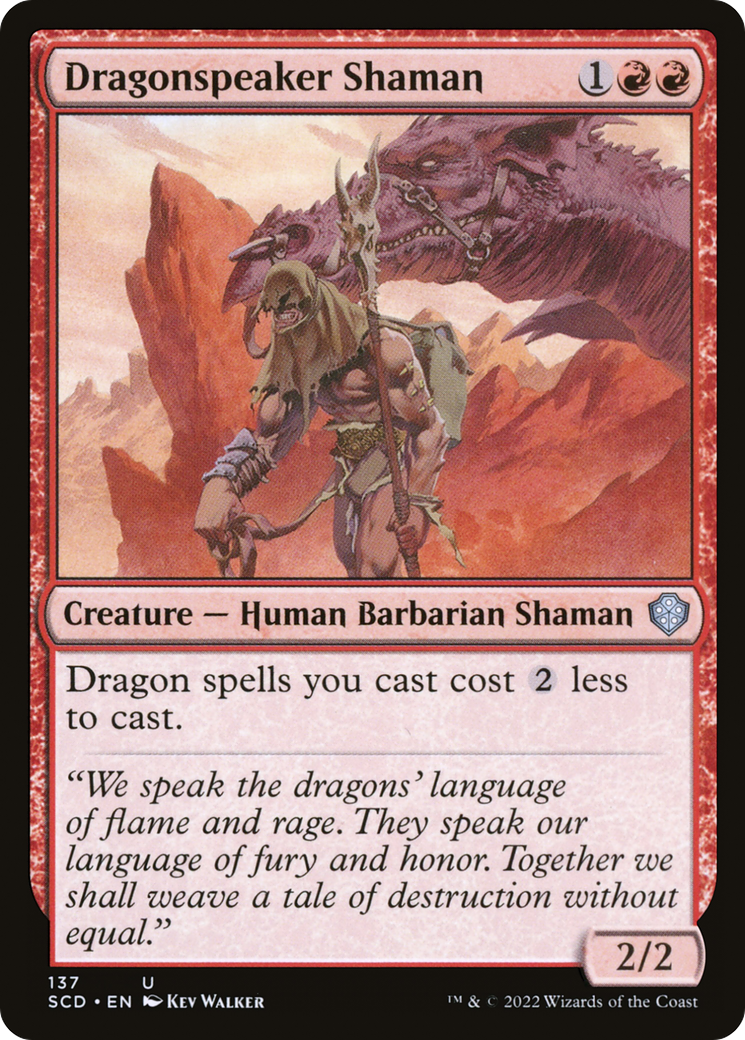Dragonspeaker Shaman [Starter Commander Decks] | Exor Games Truro