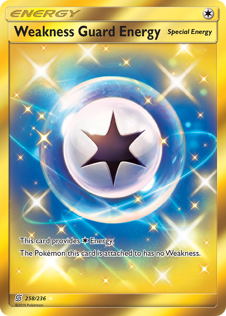 Weakness Guard Energy (258/236) [Sun & Moon: Unified Minds] | Exor Games Truro