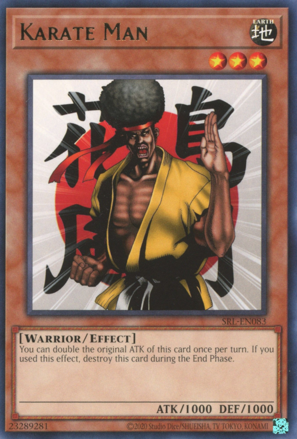 Karate Man [SRL-EN083] Rare | Exor Games Truro