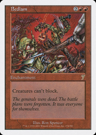 Bedlam [Seventh Edition] | Exor Games Truro