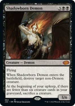 Shadowborn Demon [Jumpstart 2022] | Exor Games Truro