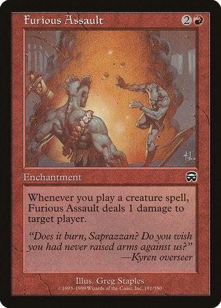 Furious Assault [Mercadian Masques] | Exor Games Truro