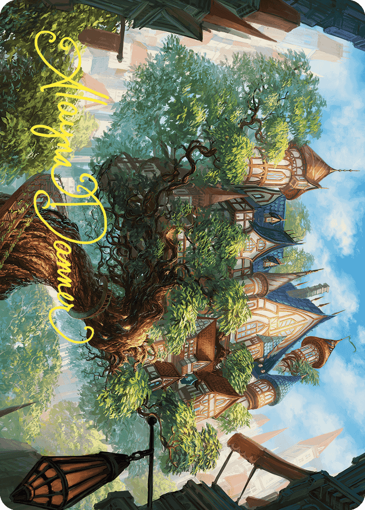Edgewall Inn Art Card (Gold-Stamped Signature) [Wilds of Eldraine Art Series] | Exor Games Truro