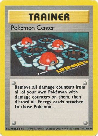 Pokemon Center (85/102) [Base Set Unlimited] | Exor Games Truro