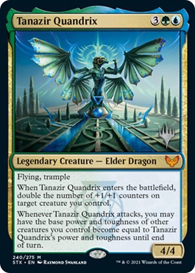 Tanazir Quandrix (Promo Pack) [Strixhaven: School of Mages Promos] | Exor Games Truro