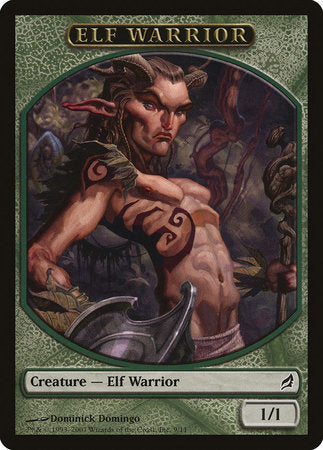 Elf Warrior Token [Lorwyn Tokens] | Exor Games Truro