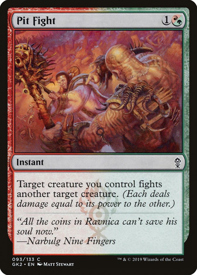 Pit Fight [Ravnica Allegiance Guild Kit] | Exor Games Truro