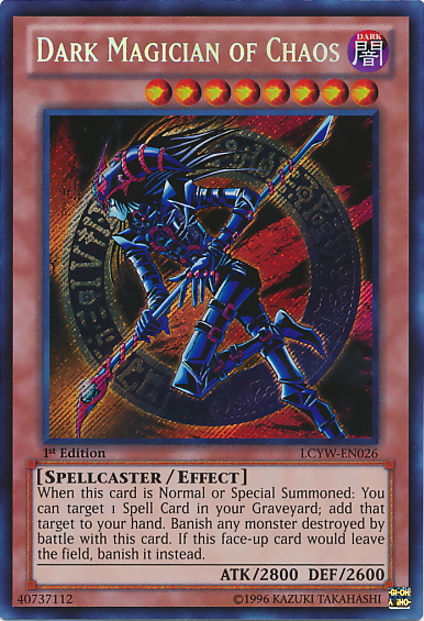 Dark Magician of Chaos [LCYW-EN026] Secret Rare | Exor Games Truro