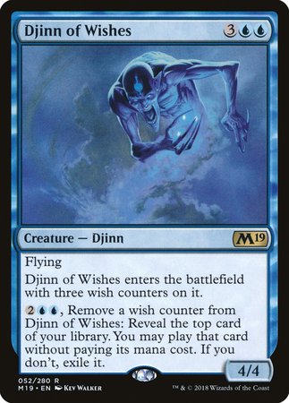 Djinn of Wishes [Core Set 2019] | Exor Games Truro