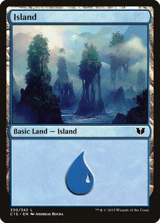 Island (330) [Commander 2015] | Exor Games Truro