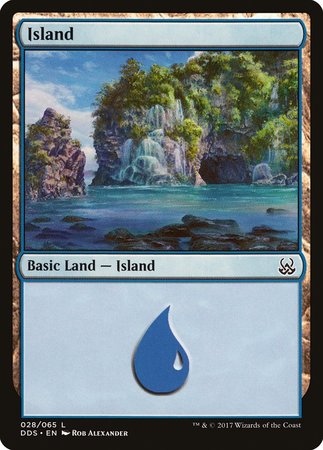 Island (28) [Duel Decks: Mind vs. Might] | Exor Games Truro