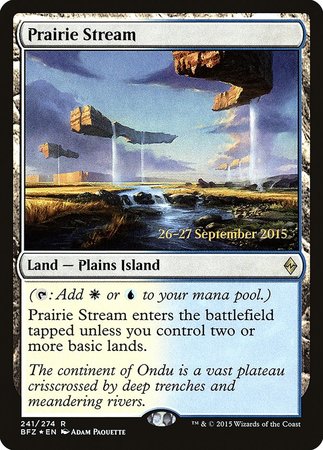 Prairie Stream [Battle for Zendikar Promos] | Exor Games Truro