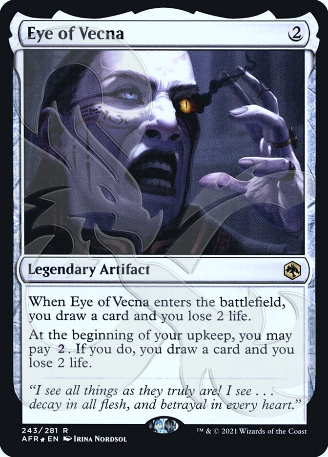 Eye of Vecna (Ampersand Promo) [Dungeons & Dragons: Adventures in the Forgotten Realms Promos] | Exor Games Truro