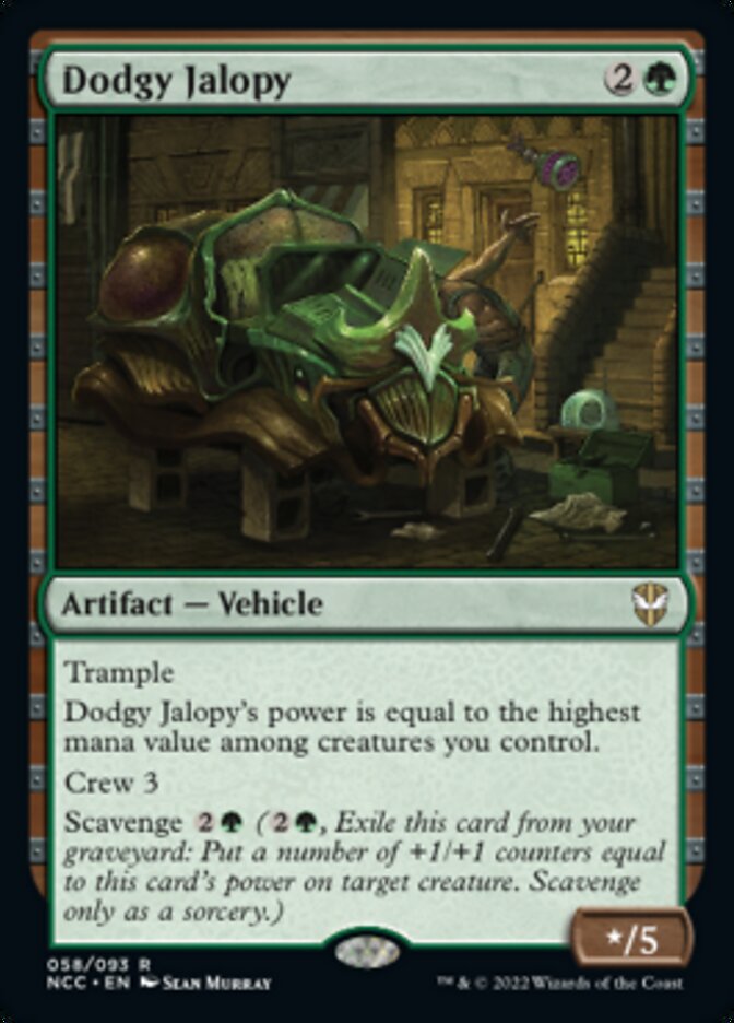 Dodgy Jalopy [Streets of New Capenna Commander] | Exor Games Truro