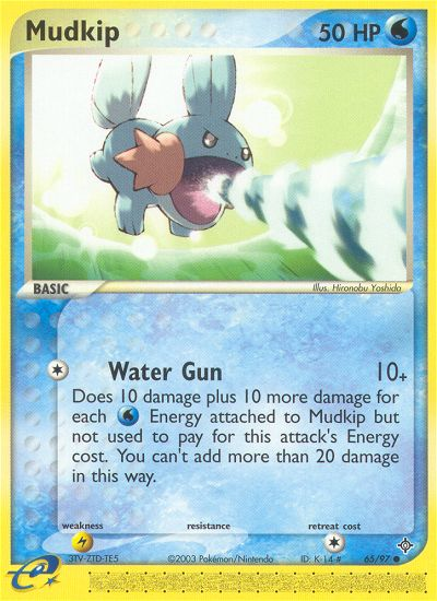 Mudkip (65/97) [EX: Dragon] | Exor Games Truro