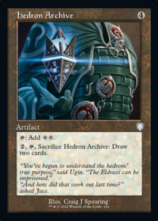 Hedron Archive (Retro) [The Brothers' War Commander] | Exor Games Truro