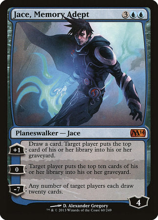 Jace, Memory Adept [Magic 2014] | Exor Games Truro