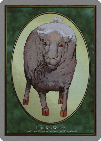 Sheep Token [Unglued Tokens] | Exor Games Truro