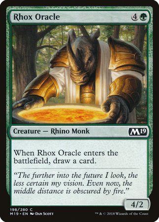 Rhox Oracle [Core Set 2019] | Exor Games Truro