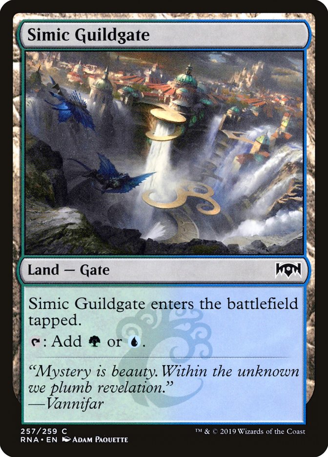 Simic Guildgate (257/259) [Ravnica Allegiance] | Exor Games Truro