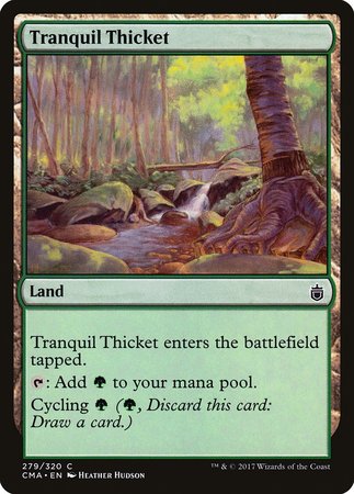 Tranquil Thicket [Commander Anthology] | Exor Games Truro